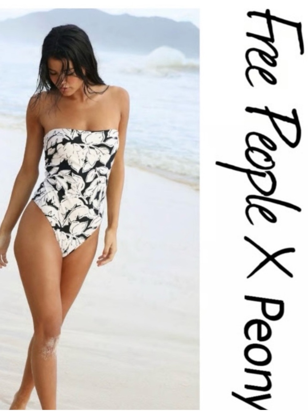 Free People X Peony One Piece Swim NWT M 5/6 - Picture 15 of 15